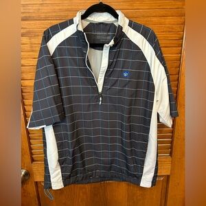 Men’s Sunice Sport Medium‎ Window Pane Short Sleeve Windbreaker